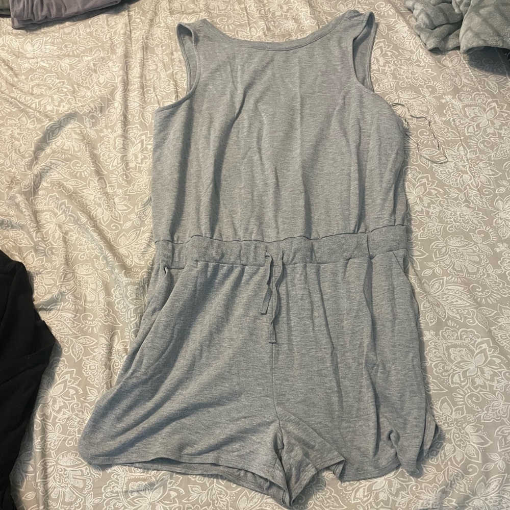 Sweat suit romper